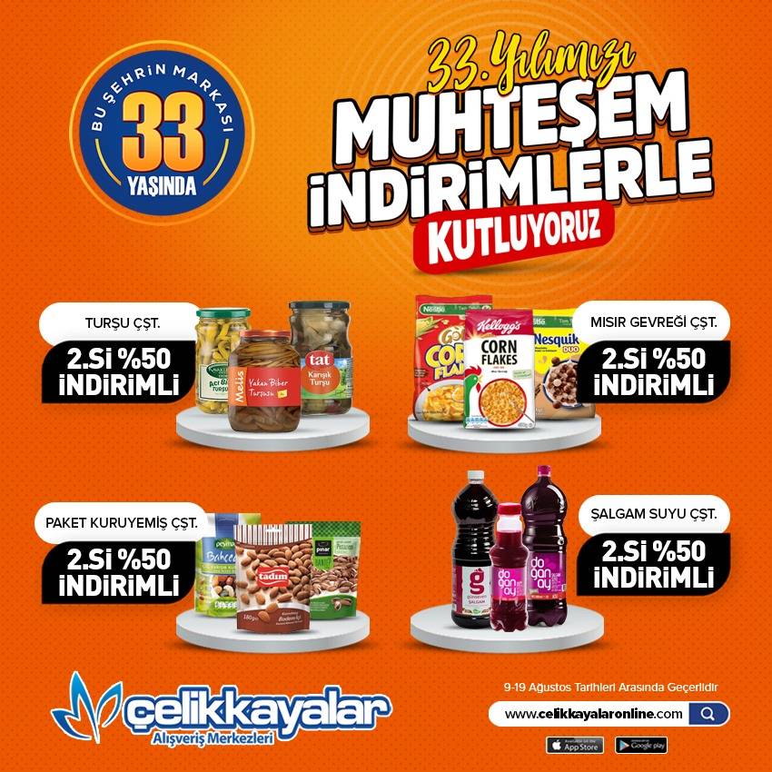 Konya’da binlerce üründe büyük indirim başladı 23